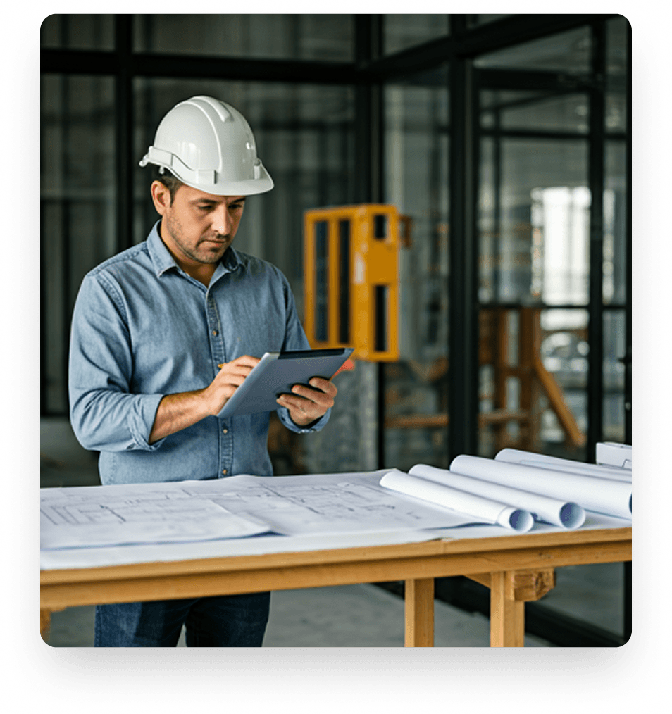 BuildFlow construction professional